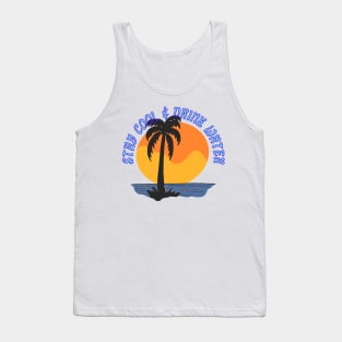 Stay Cool & Drink Water Tank Top